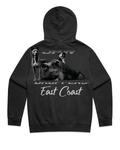 East Coast Faded Hood – Charcoal Black