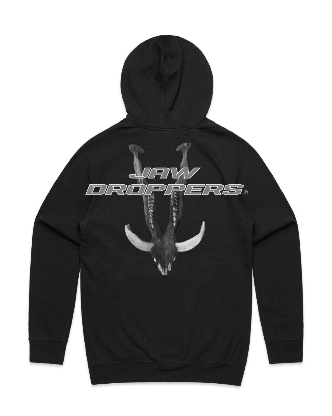 Jaw Droppers Hood – Black