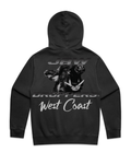 West Coast Faded Hood – Charcoal Black